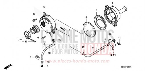 FILTRE A AIR CRF50FB de 2011